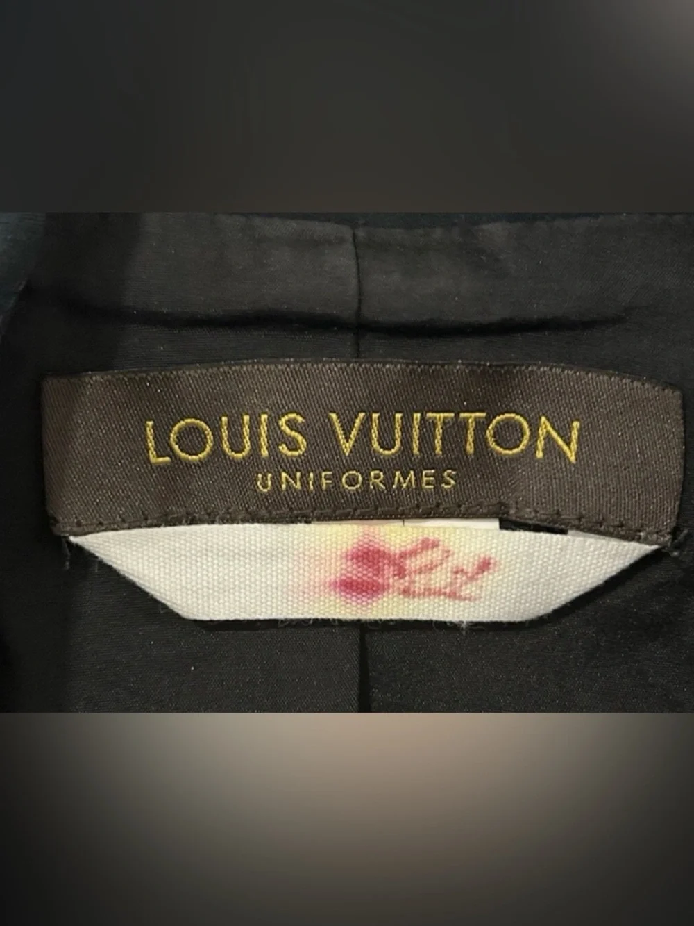 Louis Vuitton 2018 FW Uniform Blazer Dark Navy Sz34 (1 Button Comes Off) - Picture 3 of 15